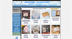 Desktop Screenshot of baptismgifts.info